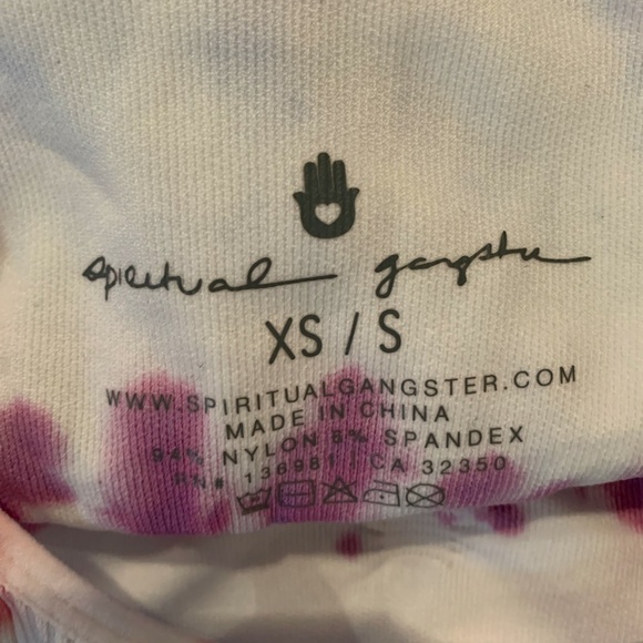 Spiritual Gangster Amor Seamless Crop Tank XS/S NWT - Picture 4 of 6